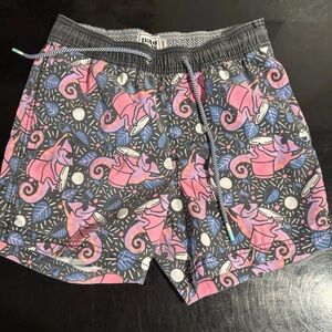 Party Pants Swim Trunks Chameleon Lizard aop, men's‎ xs #206
